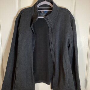 Mondetta Outdoor Project Men's Black Warm Fleece Jacket Size L Activewear Casual